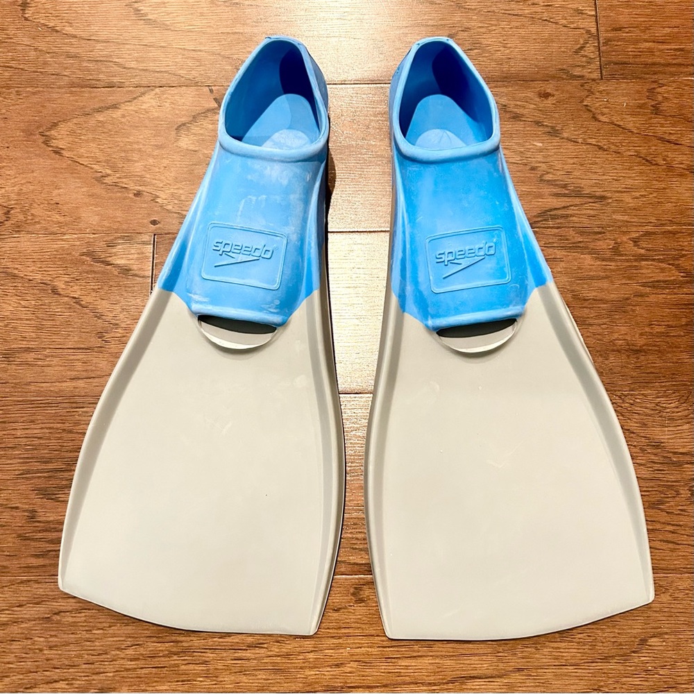 Speedo Unisex Adult Swim Training Fins, Men’s 7-8, women’s 8.5-9.5 - Picture 7 of 8